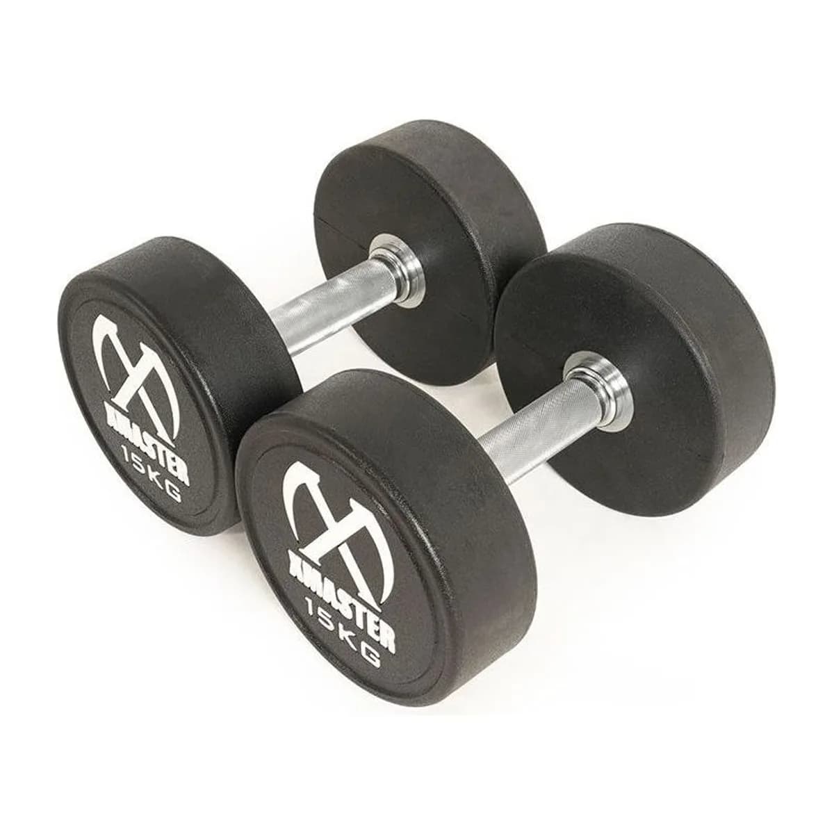 Xmaster Urethane Round Dumbbells 17.5kg, view 2
