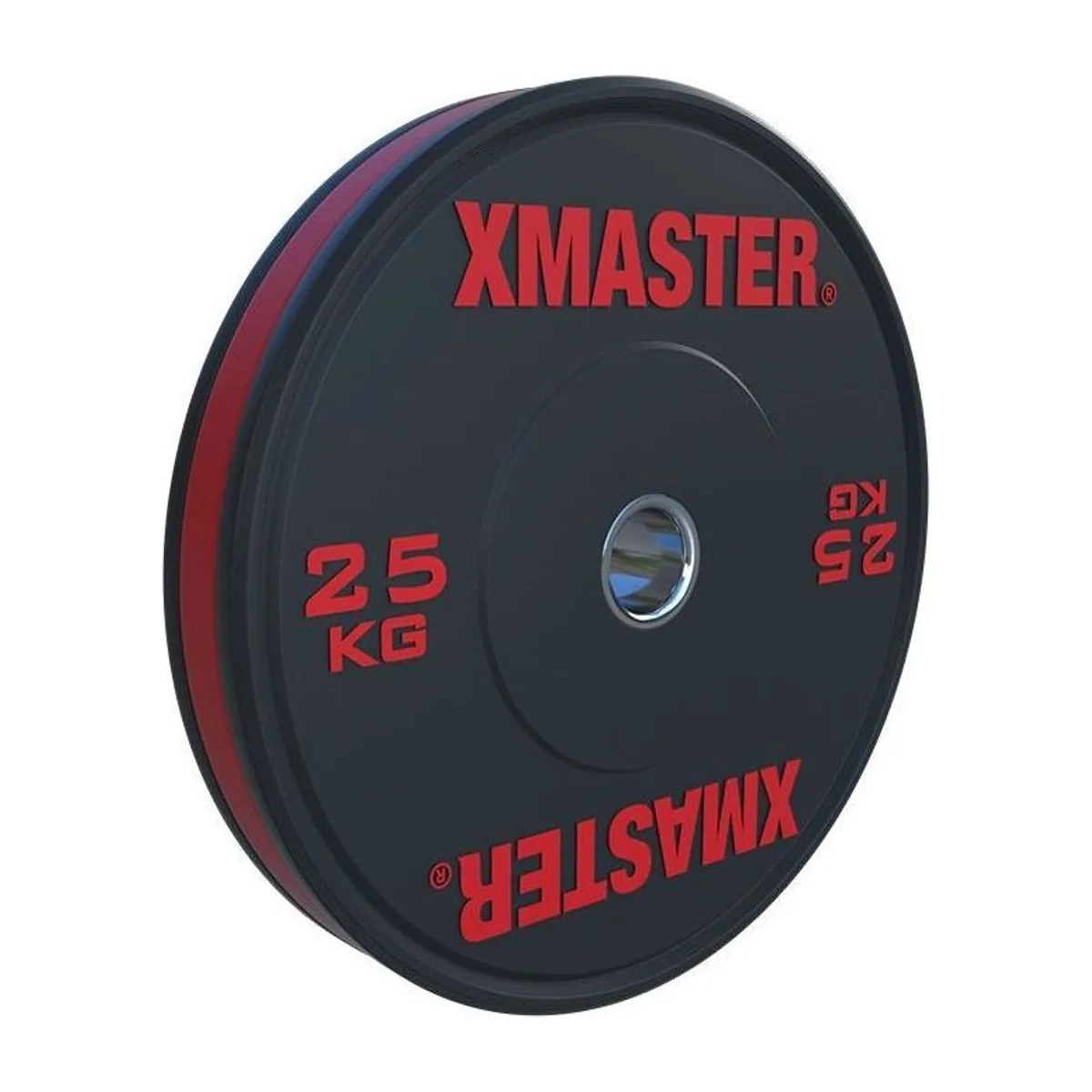 Xmaster Economic Bumper Plate Color Stripe 25kg