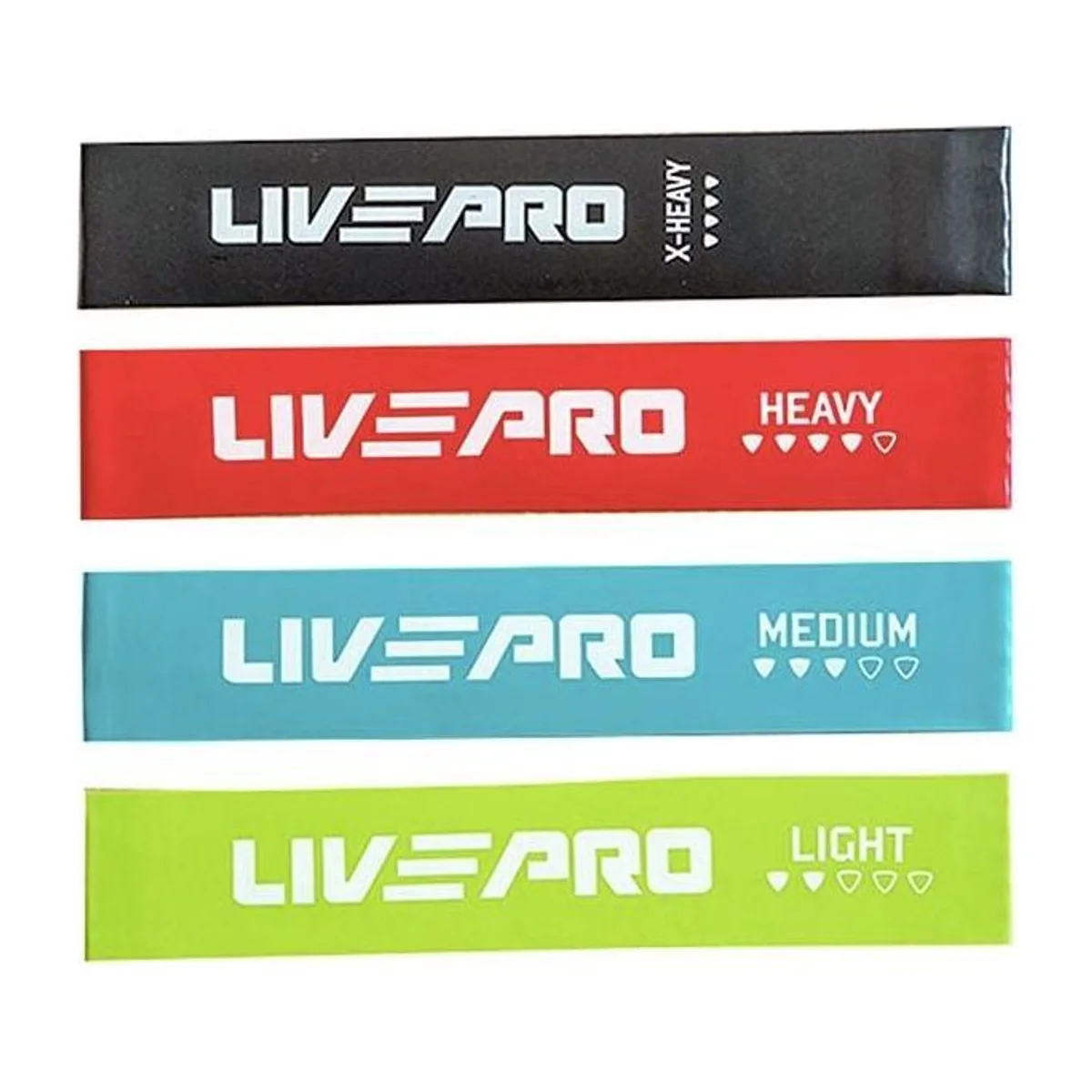 LivePro Minibands set w/ bands, view 2