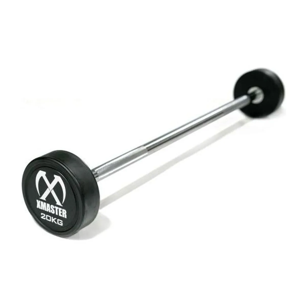 Xmaster Fixed Weight PU Straight Barbell 45kg, view 2