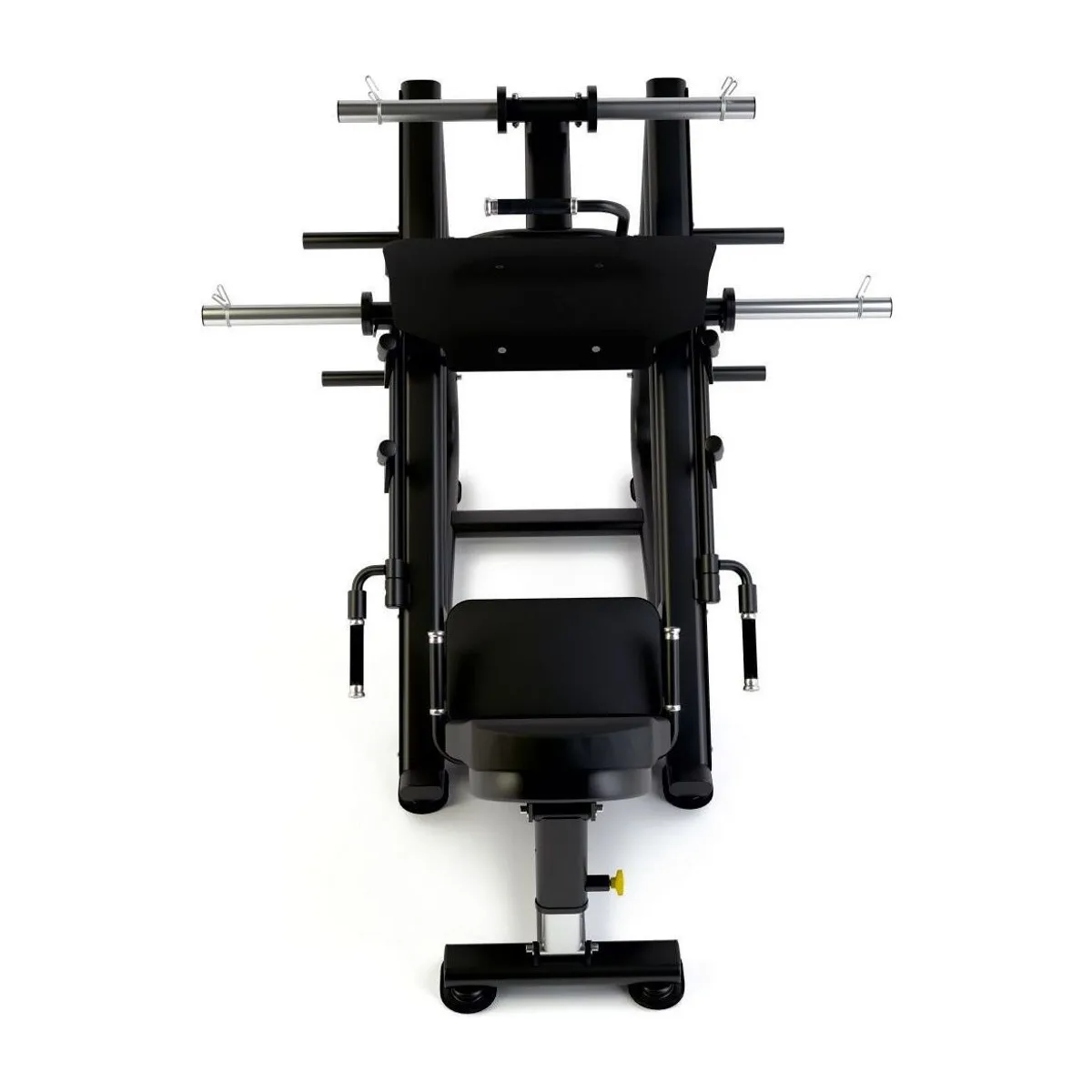 Pulse Fitness UK Club Line Plate-Loaded 45-Degree Leg Press (Black Upholstery), view 3