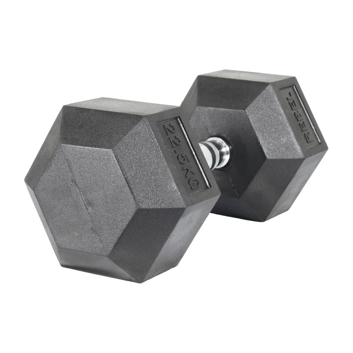 Rebel Rubber Hex Dumbbell 25kg