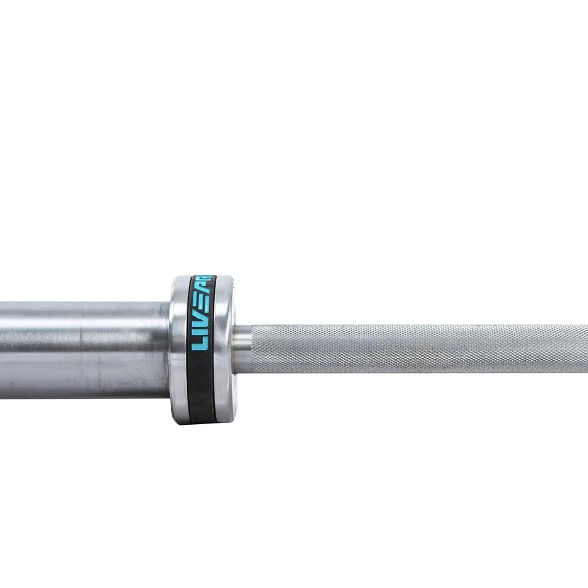 LivePro Powerlifting Barbell, 15kg, view 3