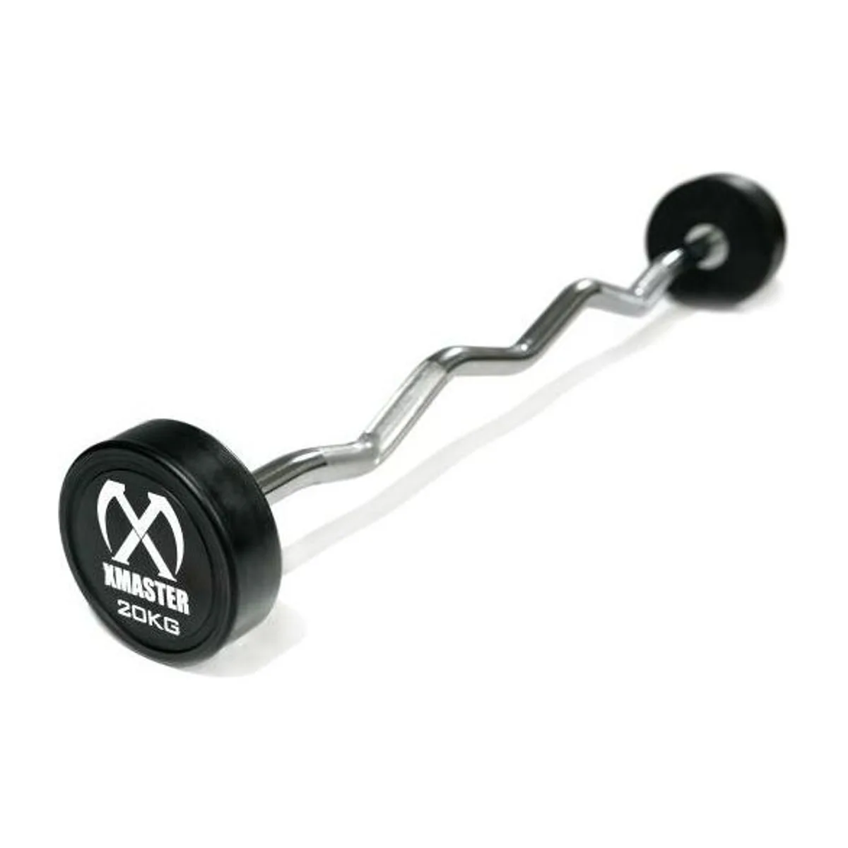 Xmaster Urethane Fixed Straight / Curl Barbell SET, view 3