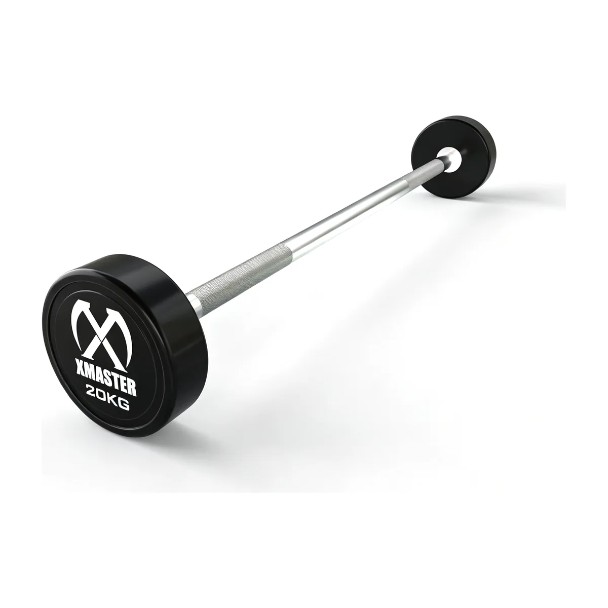 Xmaster Fixed Weight PU Straight Barbell 45kg
