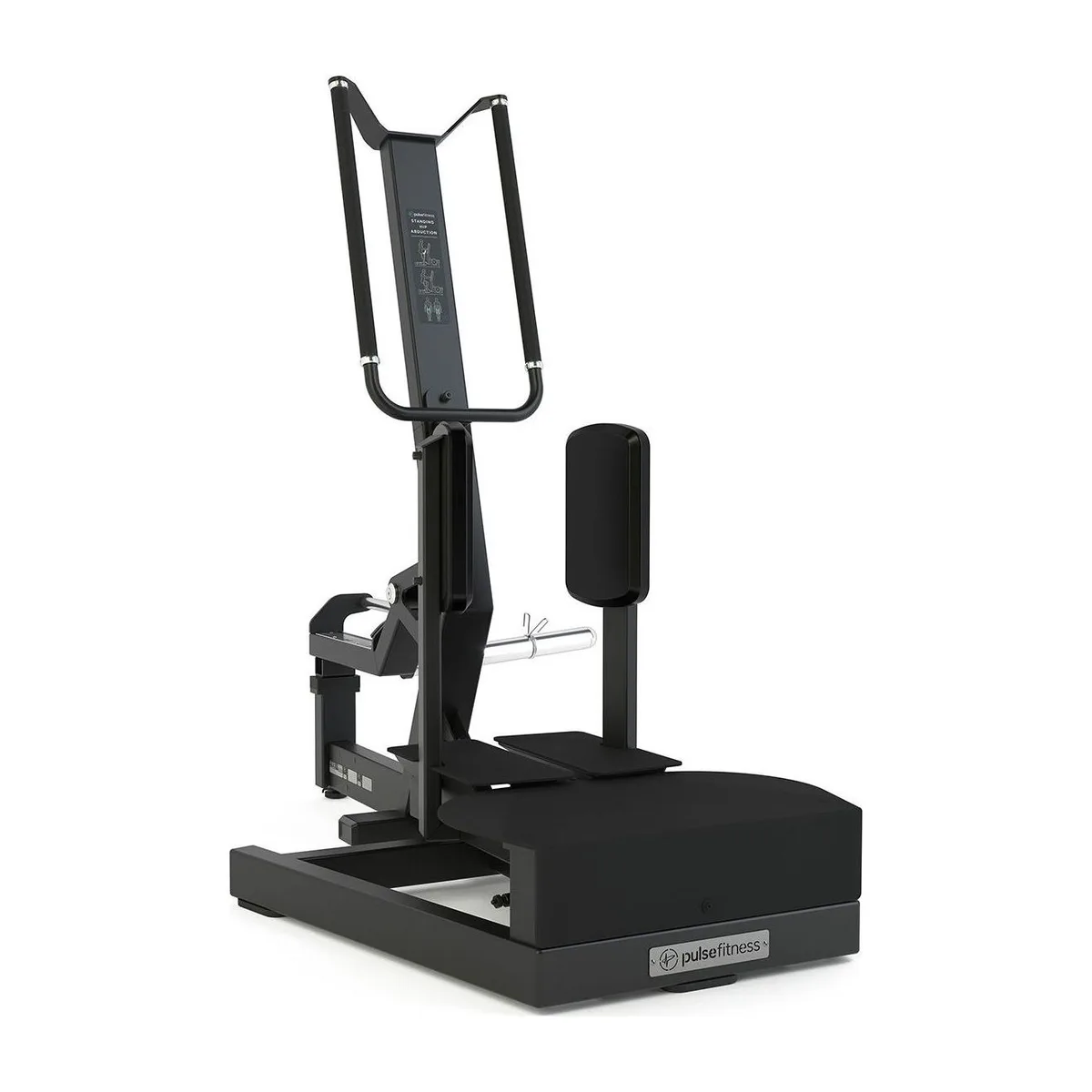 Pulse Fitness UK Club Line Plate-Loaded Standing Hip Abduction (Black Upholstery), view 2