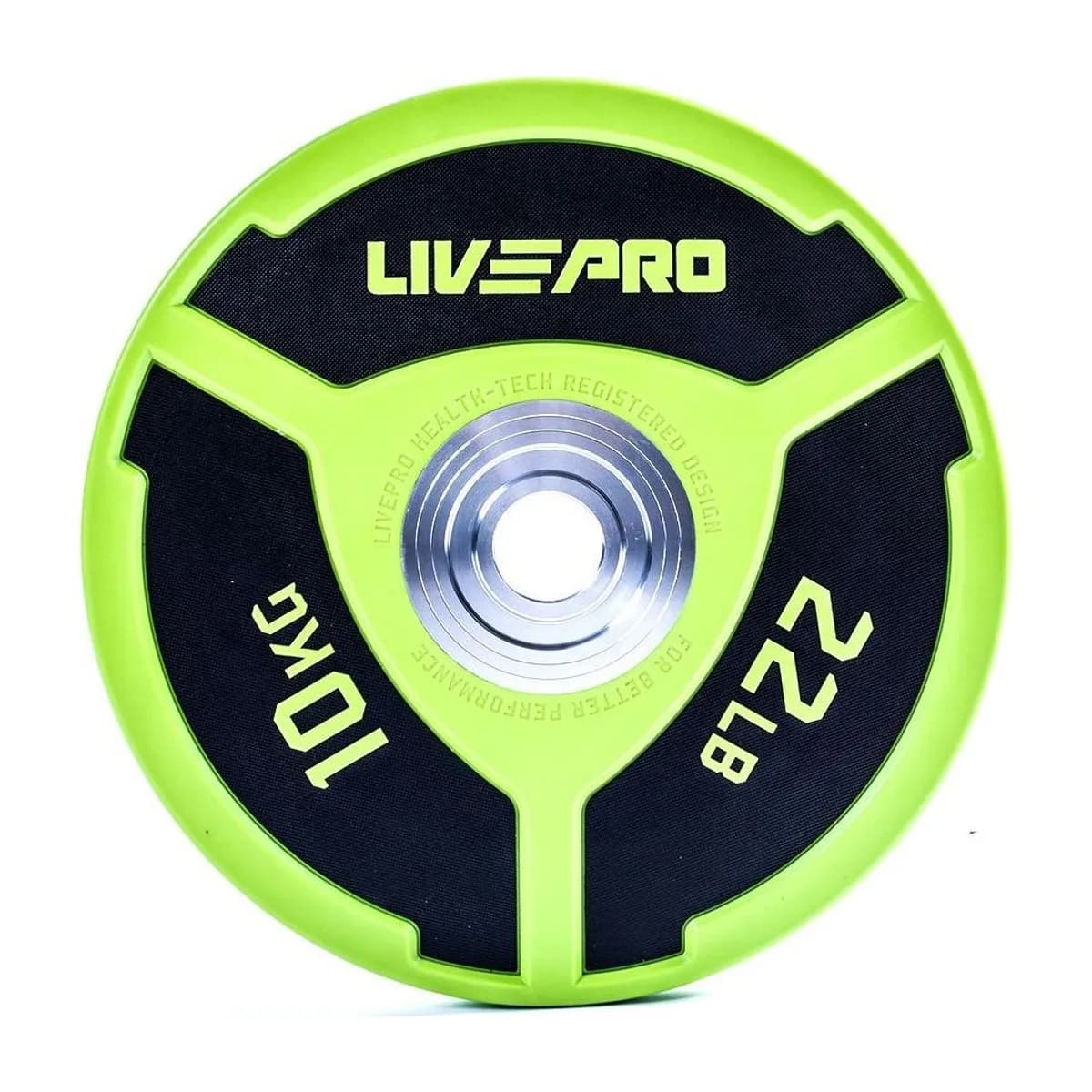 LivePro Bumper Plate 10kg, view 2
