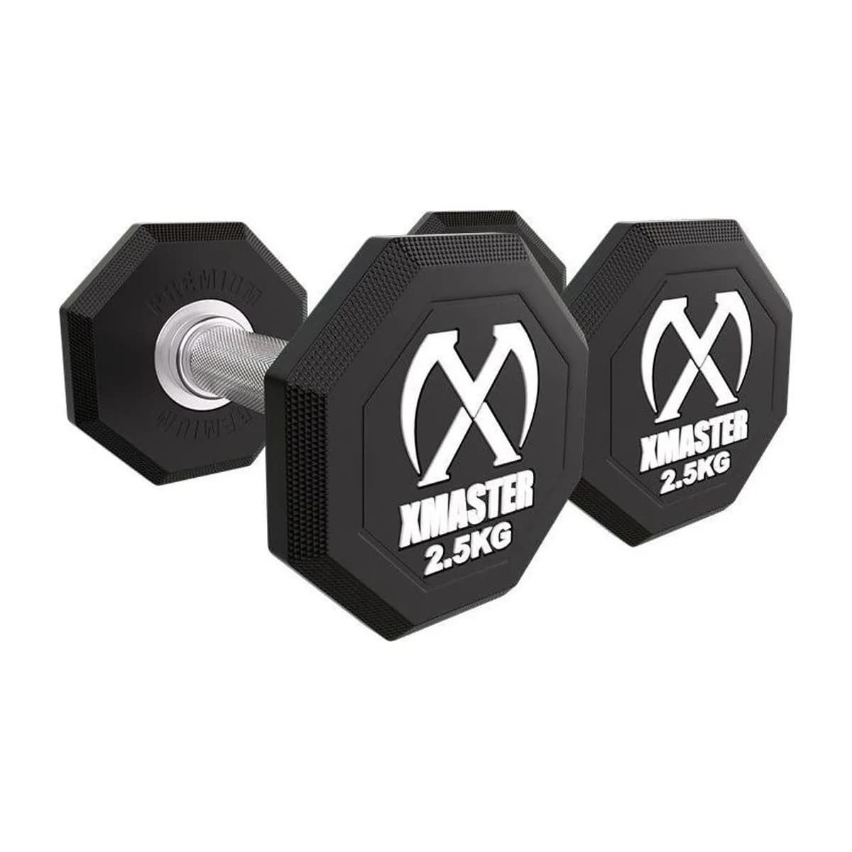 Xmaster 8-Sided Urethane Dumbbell (SET), view 2
