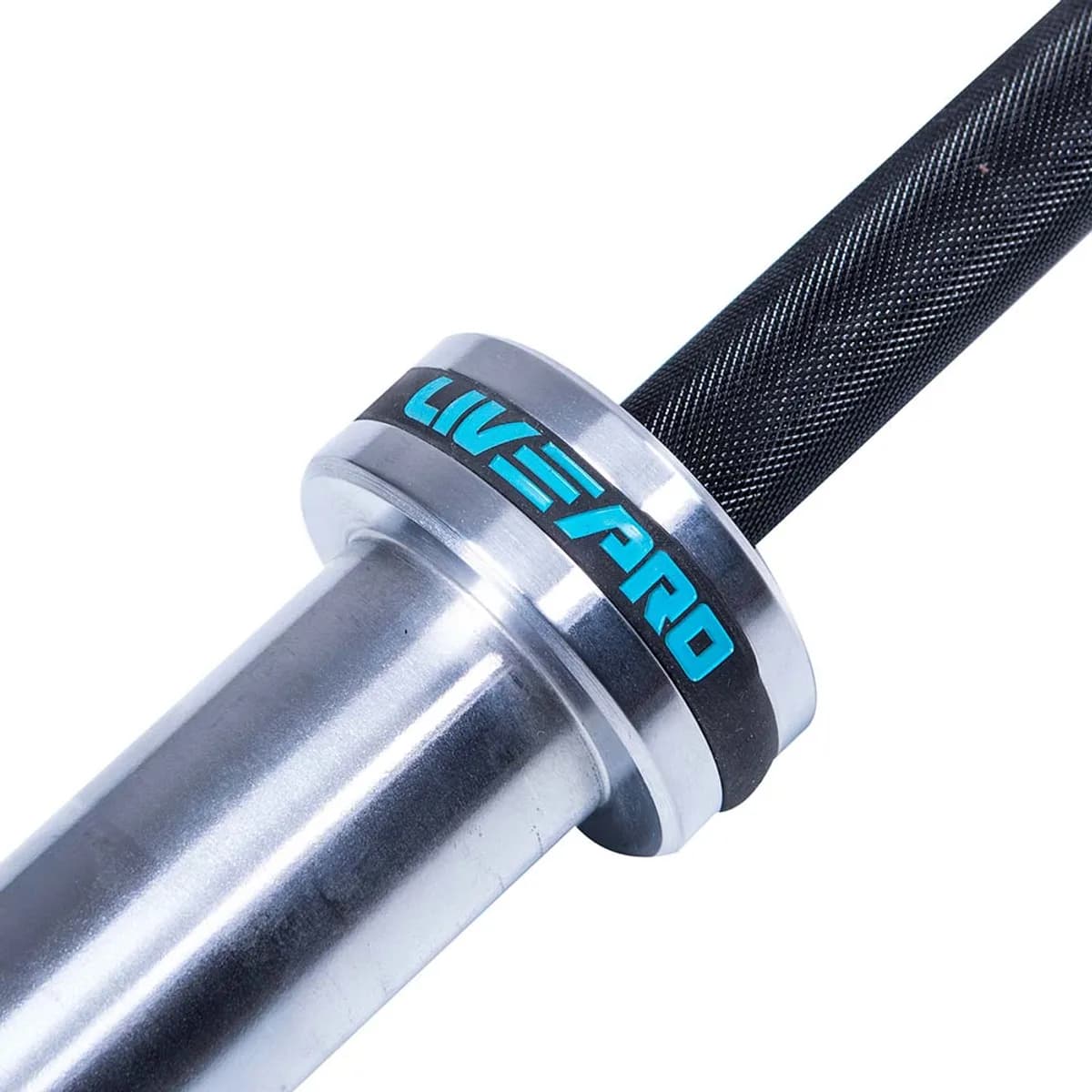 LivePro Powerlifting Barbell, 20kg, view 3