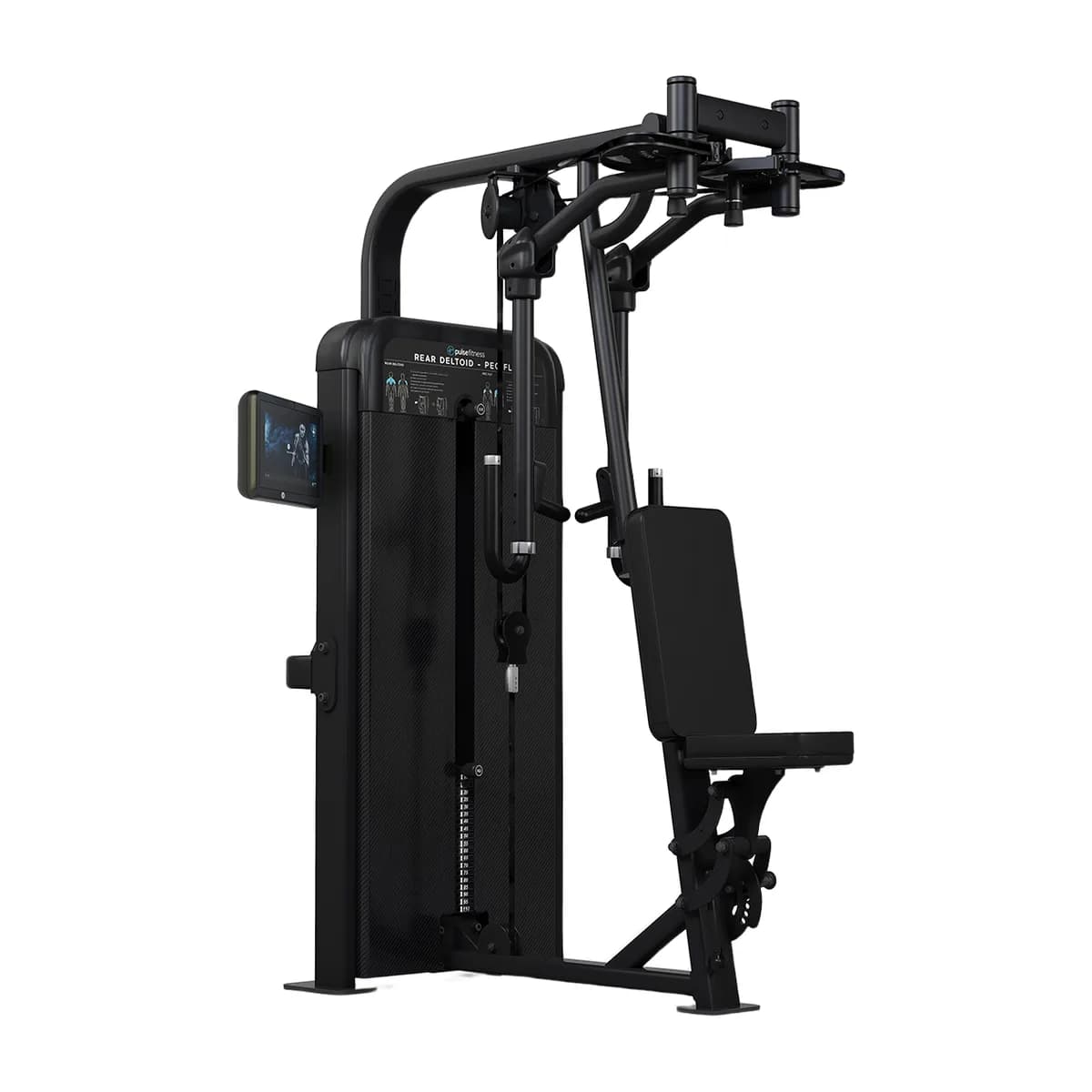 Pulse Fitness UK Premium Rear Deltoid / Pec Fly (10.1" Touch) 80kg Stack