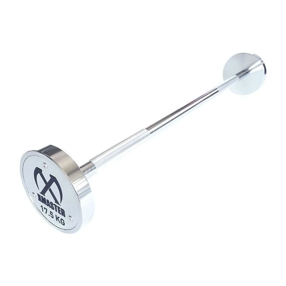 Xmaster Chromed Steel Fixed Straight / Curl Barbell, view 2