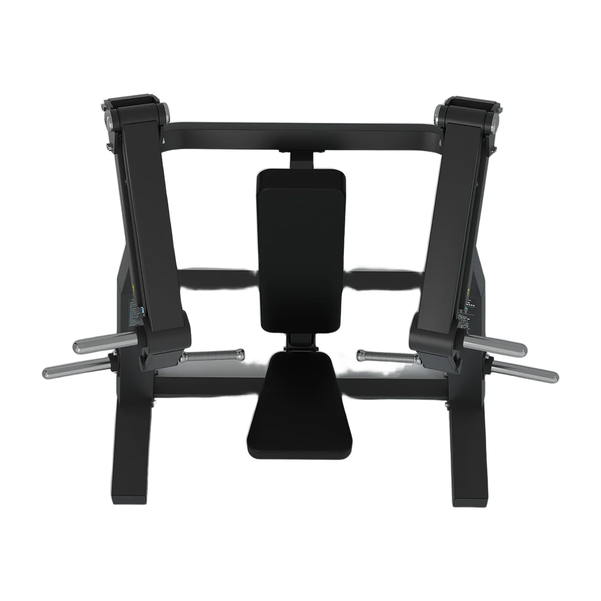 Pulse Fitness UK Club Line Plate-Loaded Incline Chest Press (Carbon Upholstery), view 2