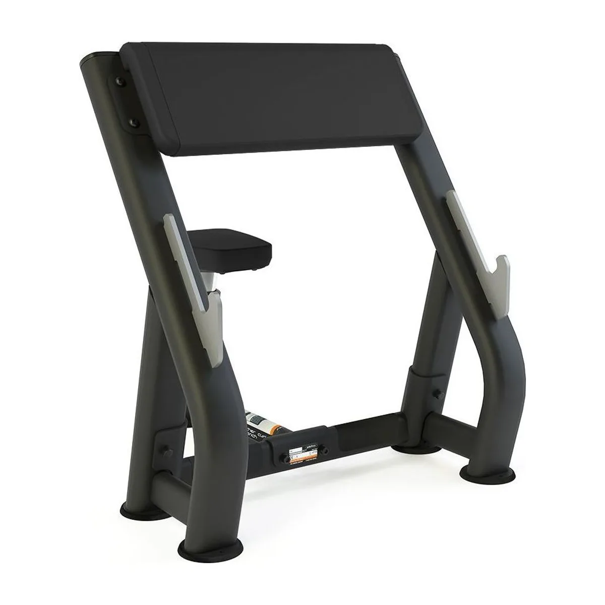 Pulse Fitness UK Club Line Preacher Curl Bench (Black Upholstery)