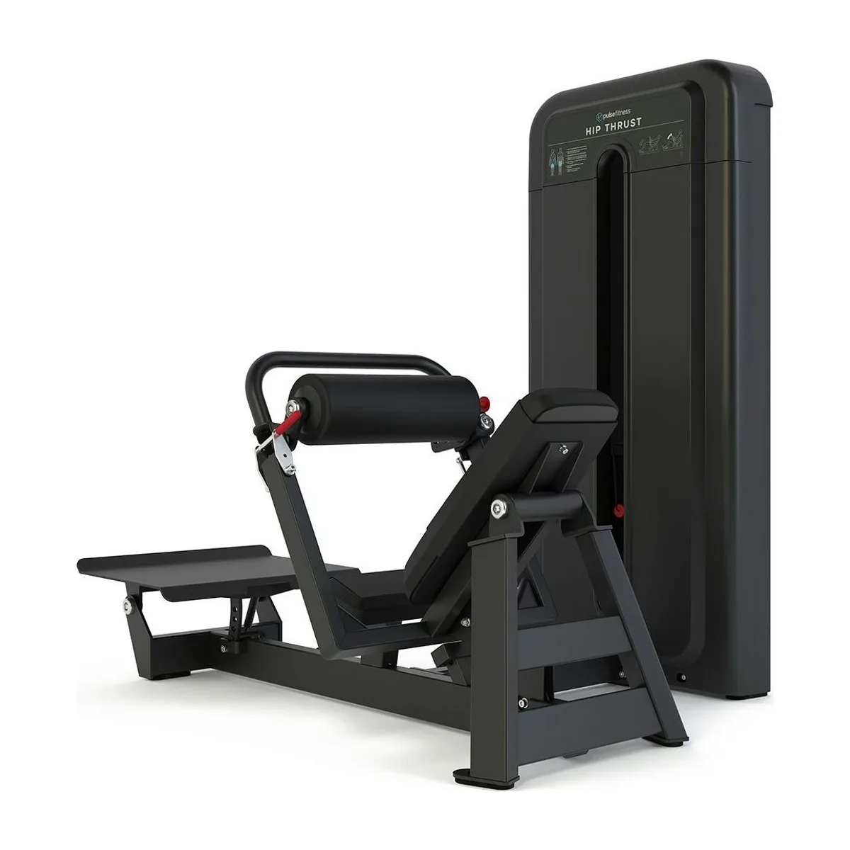 Pulse Fitness UK (Selectorised) Hip Thrust, view 2