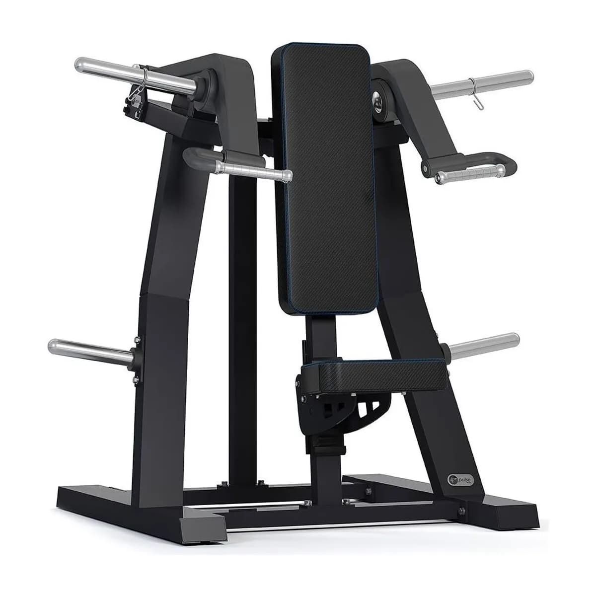 Pulse Fitness UK Club Line Plate-Loaded Shoulder Press (Carbon Upholstery)