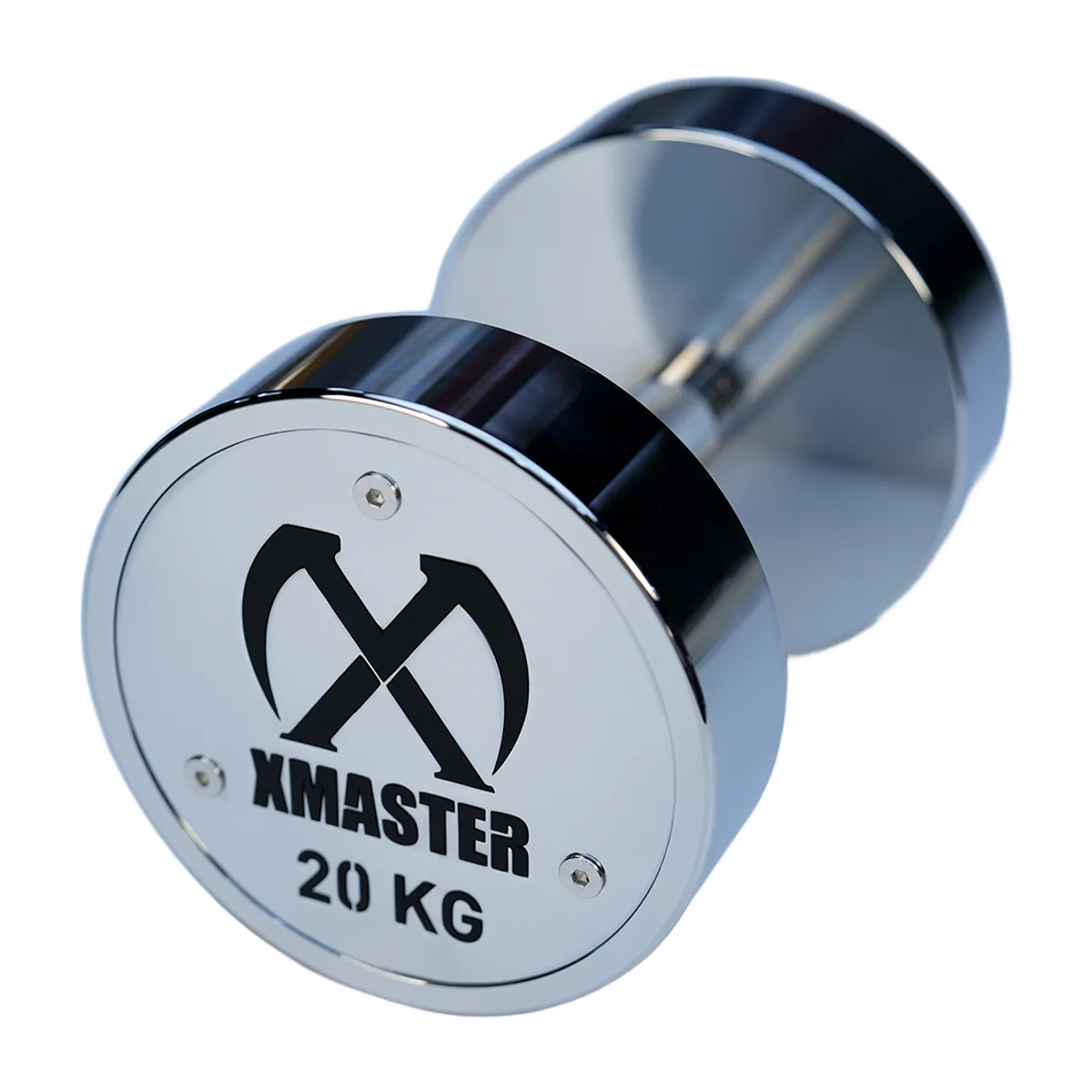 Xmaster Chrome Steel Dumbbell 57.5kg (Pair), view 2