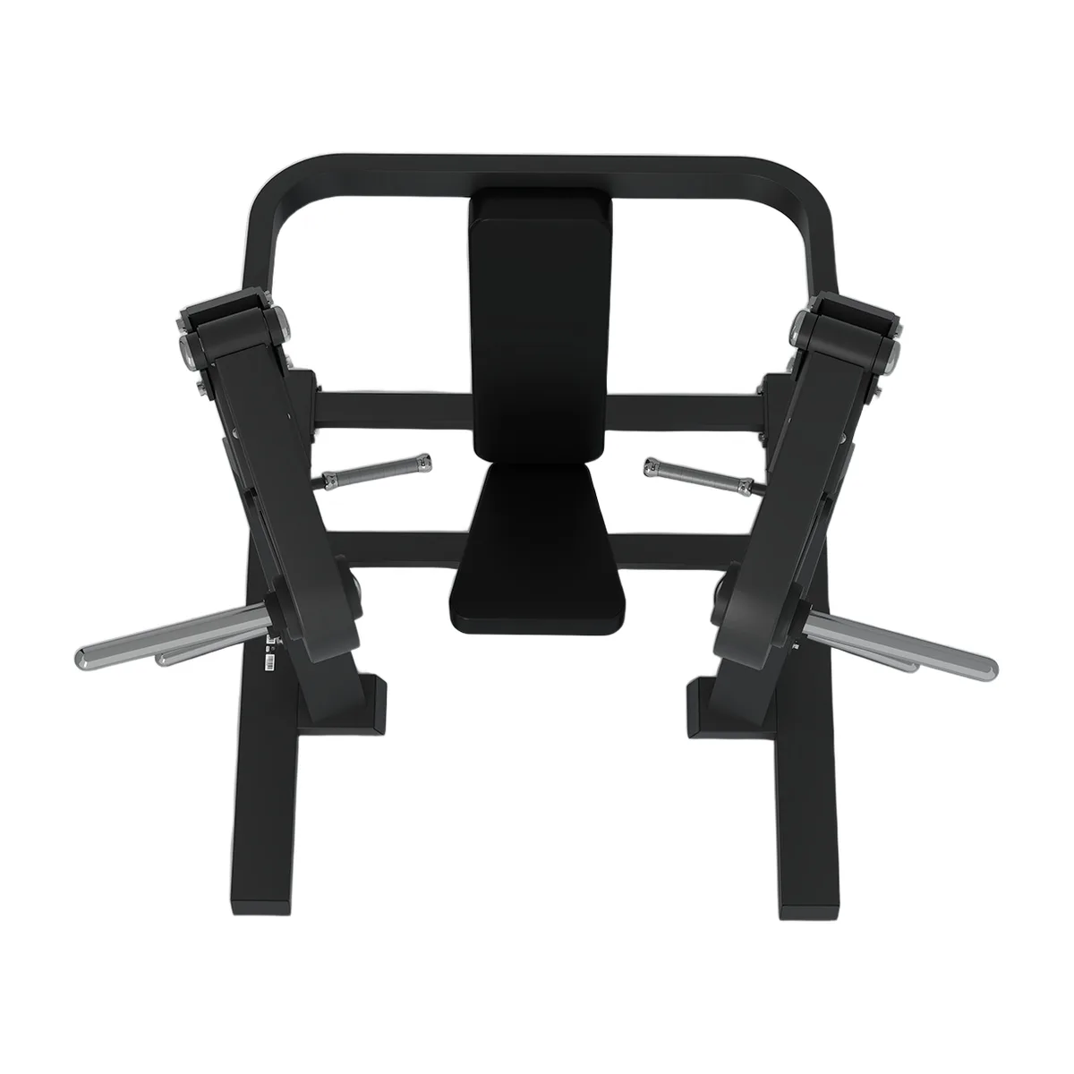 Pulse Fitness UK Club Line Plate-Loaded Chest Press (Black Upholstery), view 2