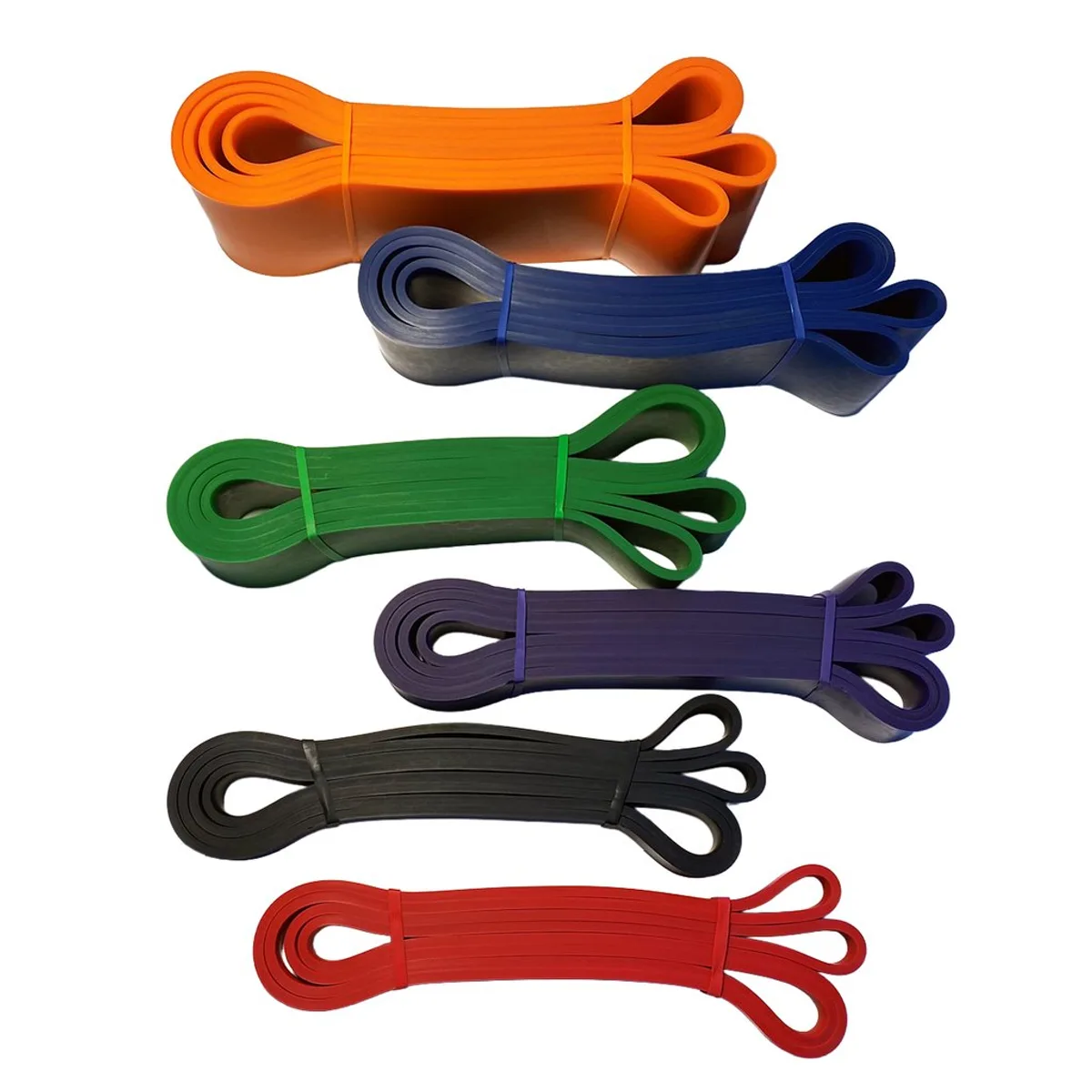 Pulse Fitness UK Classic Resistance Band Set (6 Bands)