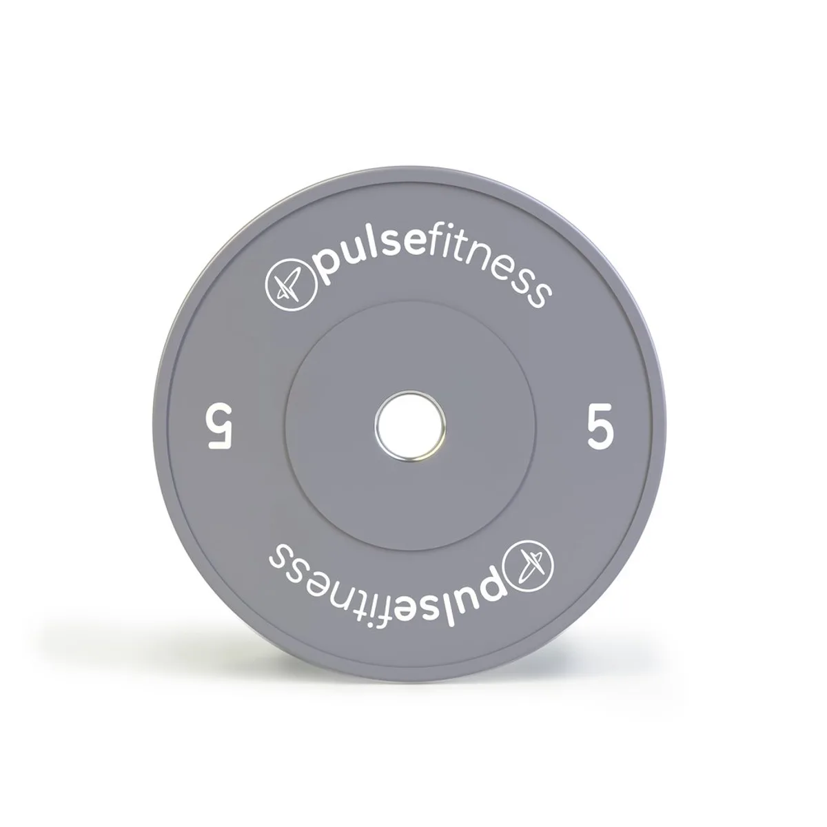 Pulse Fitness UK Classic Training Bumper Plate 5kg Grey