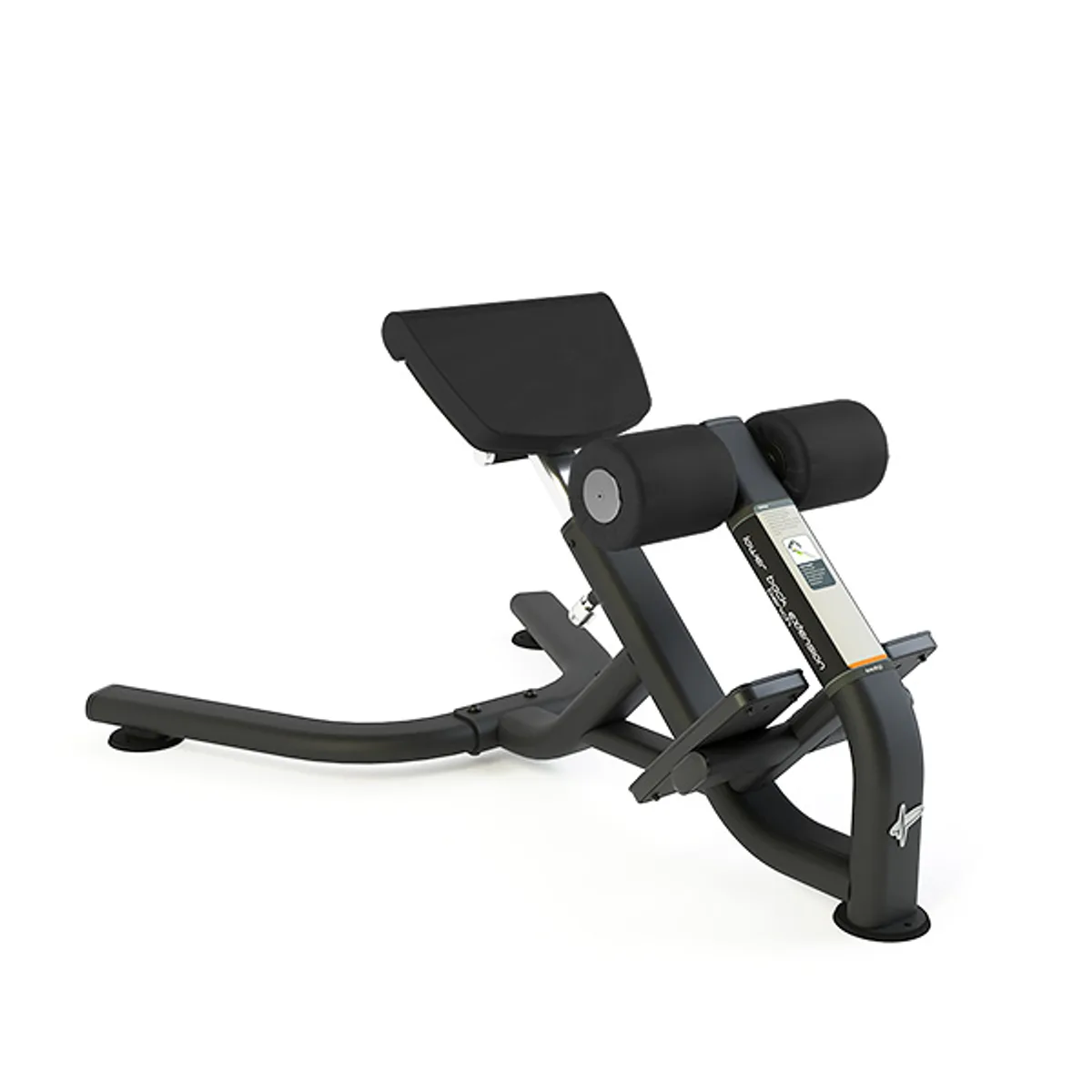Pulse Fitness UK Club Line Lower Back Extension Bench (Black Upholstery)