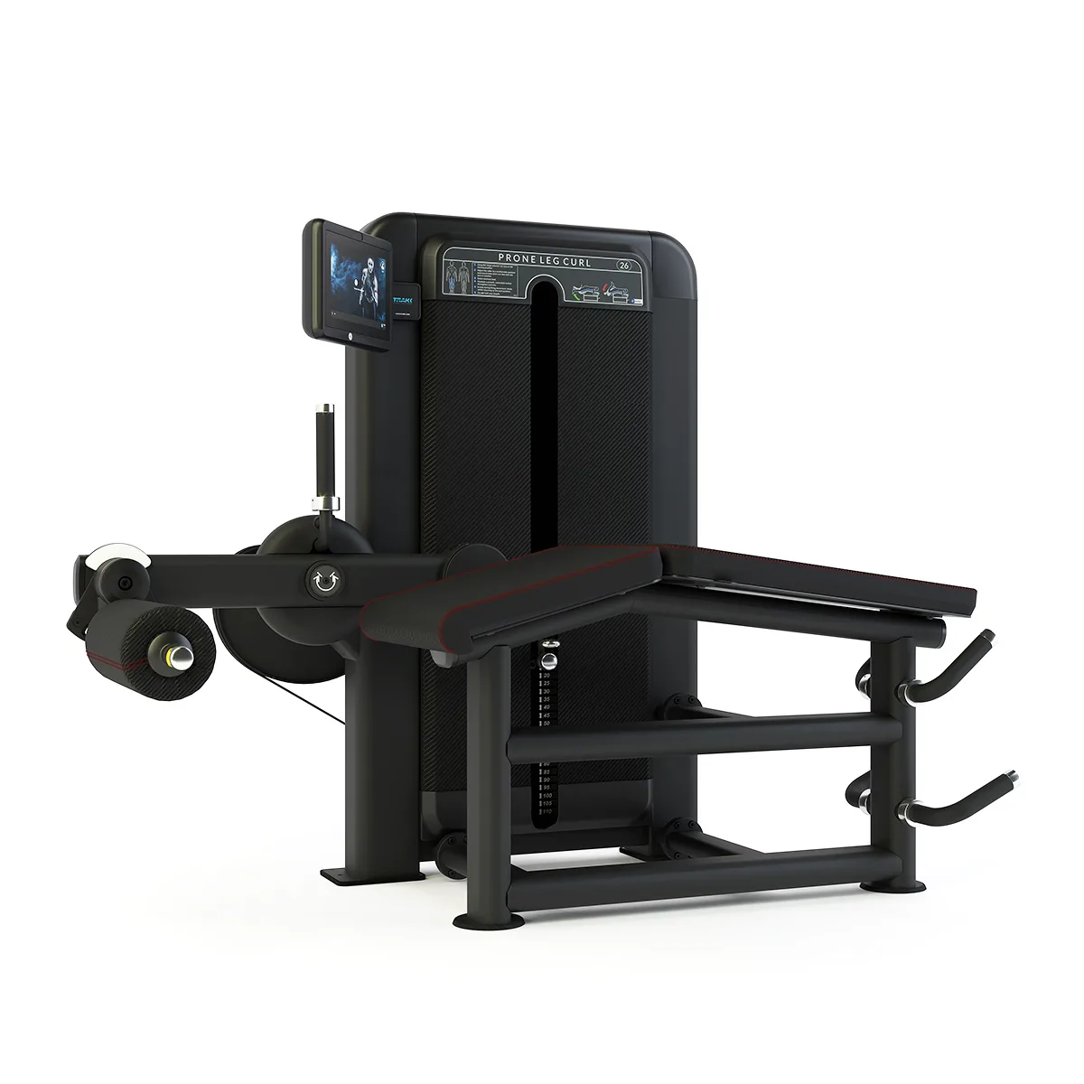 Pulse Fitness UK Club Line Prone Leg Curl