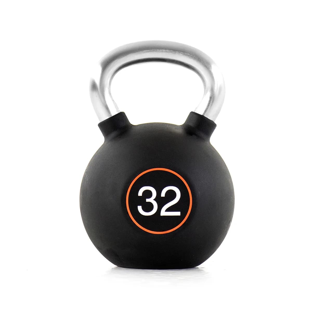 Pulse Fitness UK Club Line Rubber Kettlebell 10kg