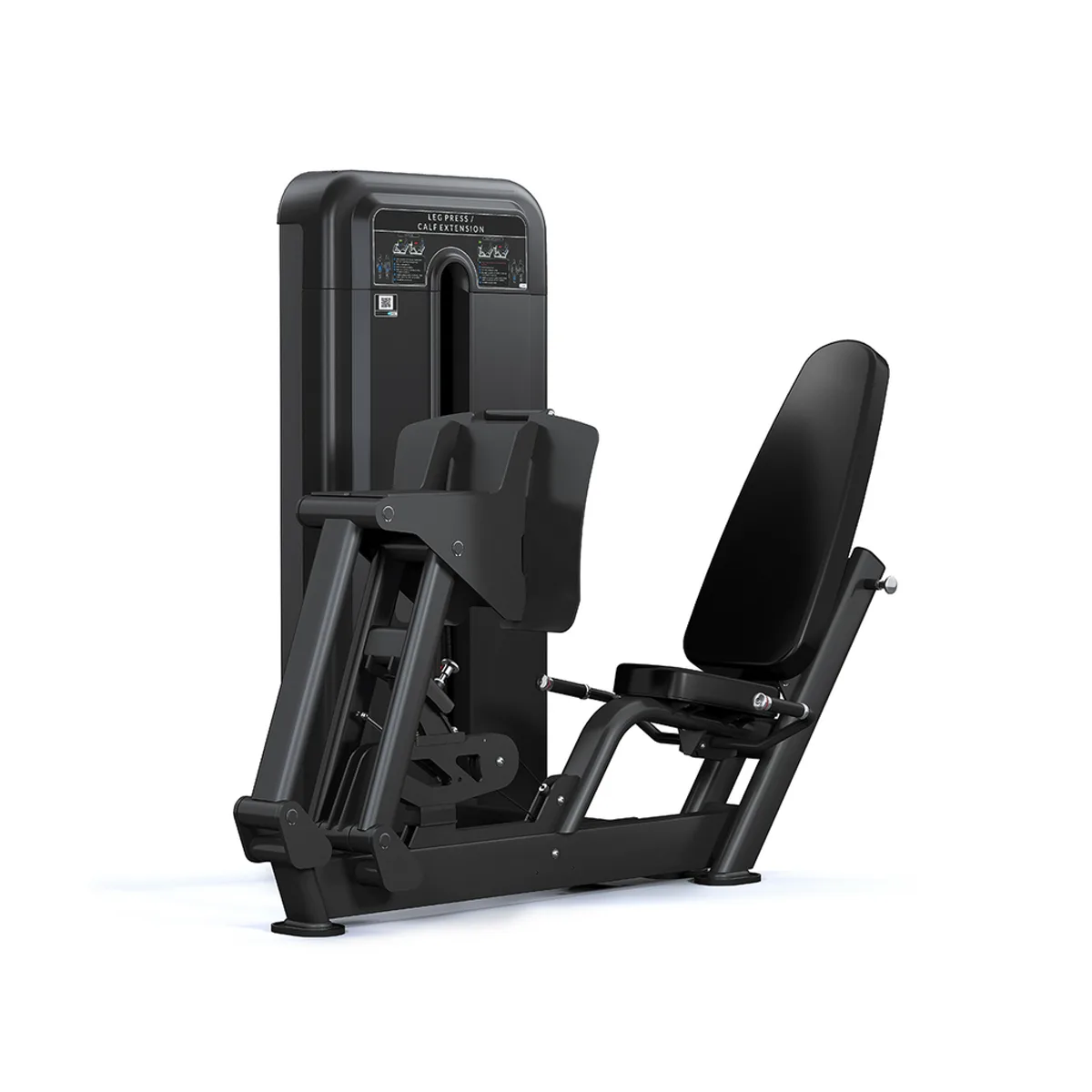 Pulse Fitness UK Dual-Use Recumbent Leg Press / Seated Calf (132kg Stack)