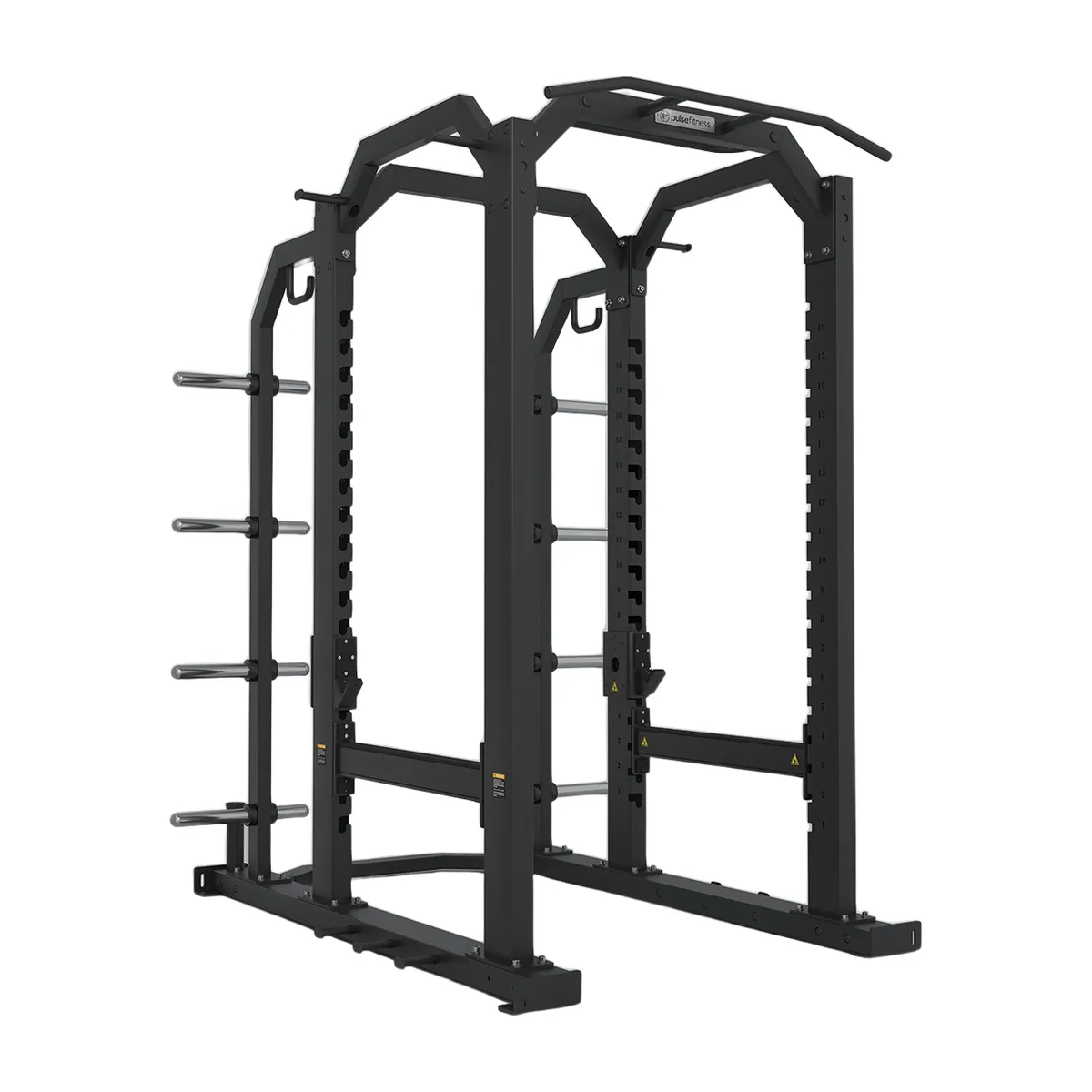 Pulse Fitness UK Premium Full Rack with Rubber Platform 2.4x1.5m