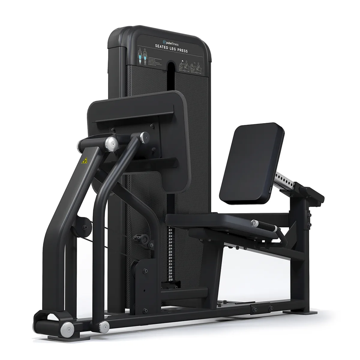 Pulse Fitness UK Premium Seated Leg Press (10.1" Touch) 140kg Stack