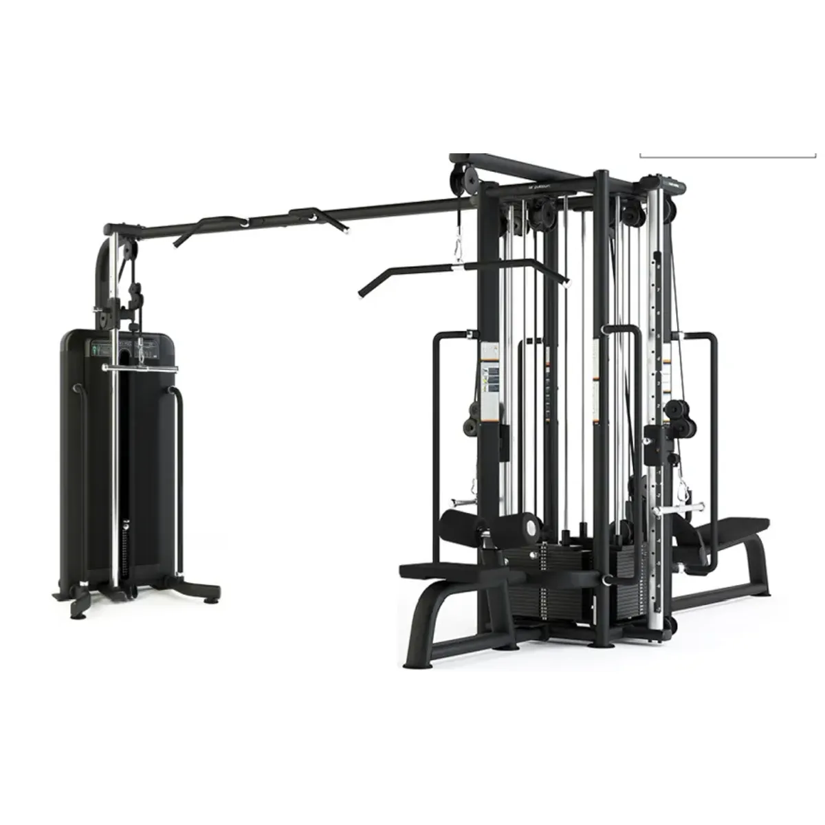 Pulse Fitness UK Pull Up Connector Bar for Multi Pulley, 5 Station