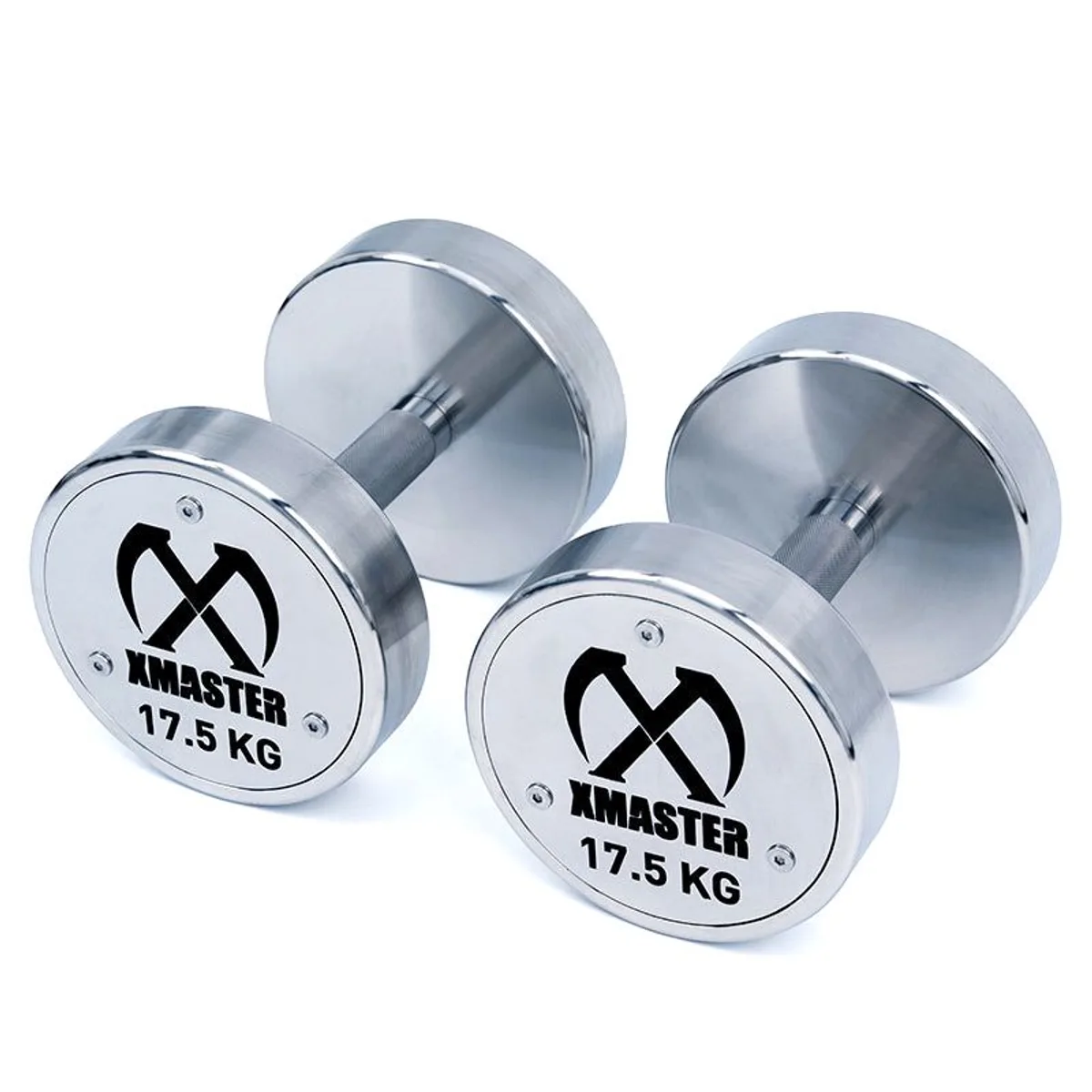 Xmaster Chrome Fixed Steel Dumbbells (SET), view 3