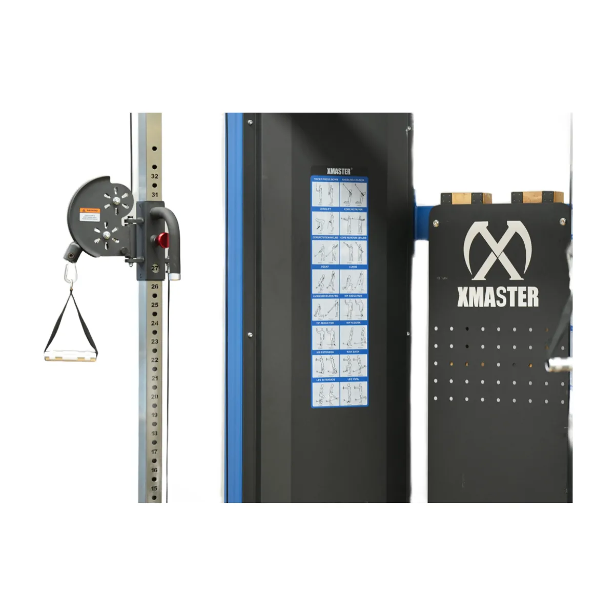 Xmaster Multi Functional Full Rack 2.3M (Chrome)