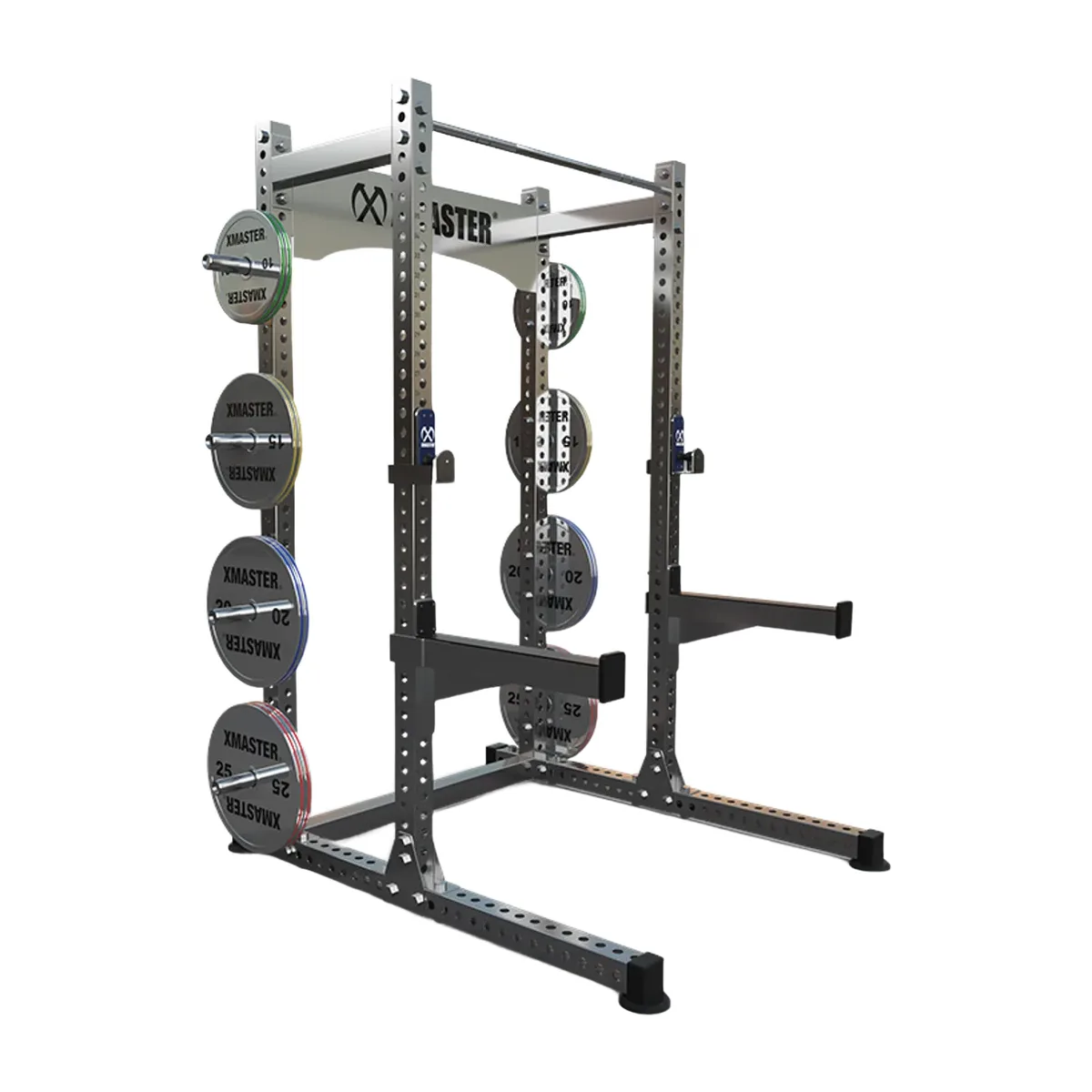 Xmaster Multi Functional Half Rack 2.3M (Chrome)
