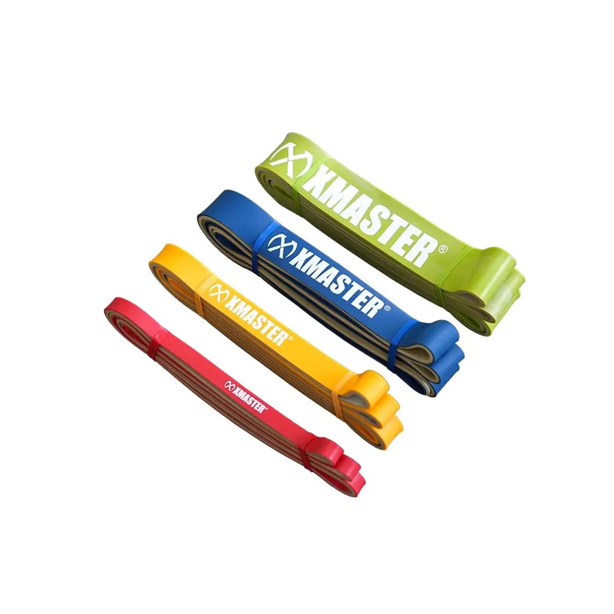 Xmaster Natural Latex Rubber Stretch Bands (Set)