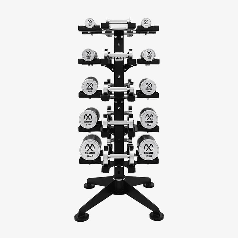 Xmaster ; 360° Dumbbell Tower