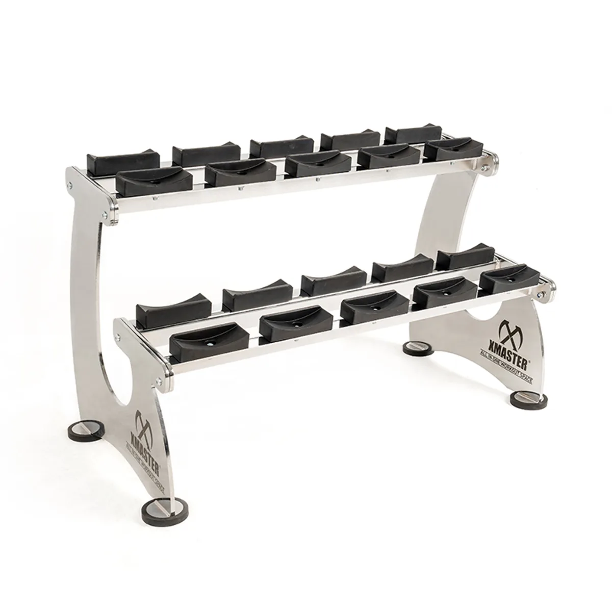 Xmaster XMASTER Gym Equipment Chrome Dumbbell Rack