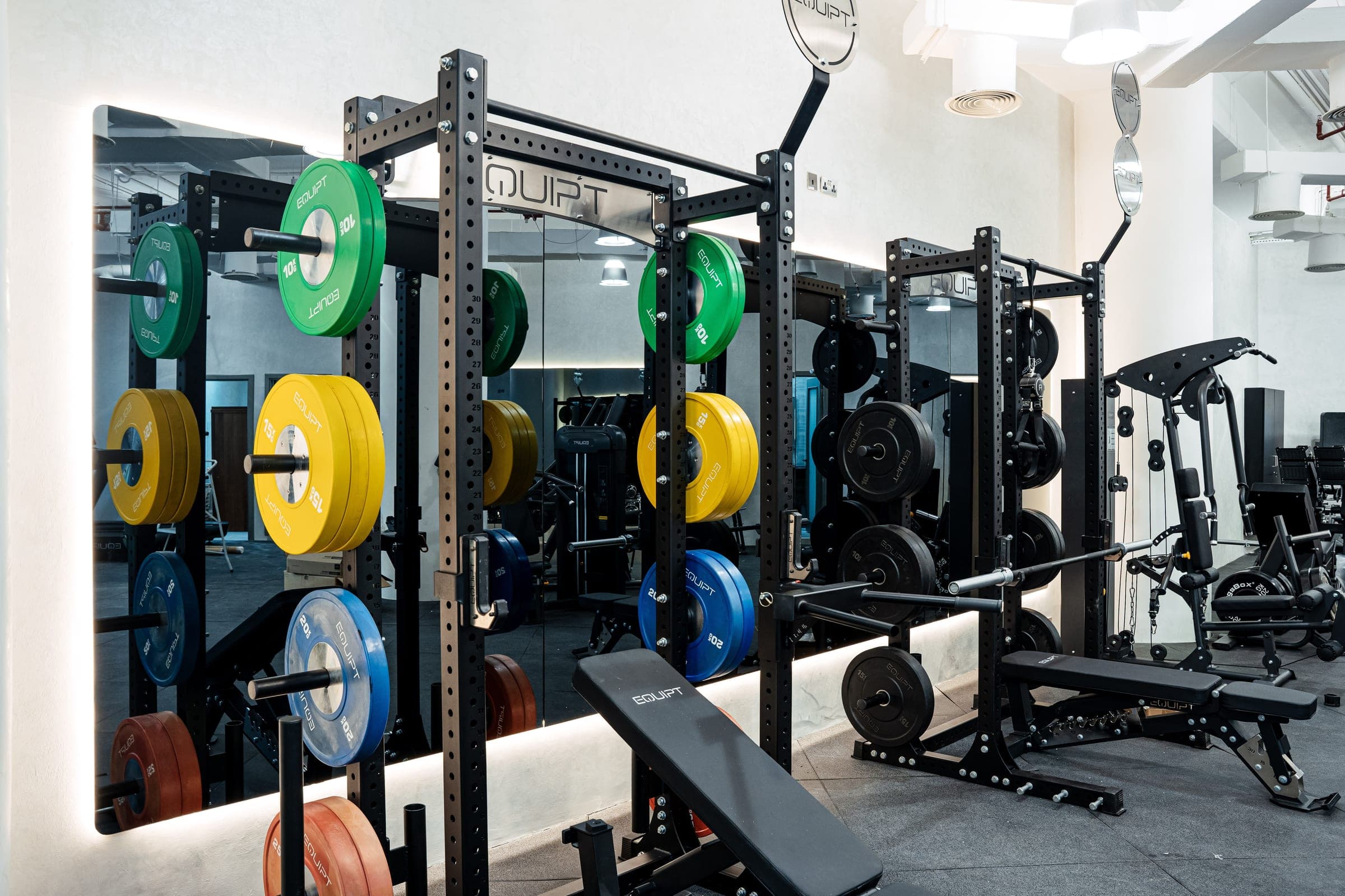 Equipt Fitness. floor view
