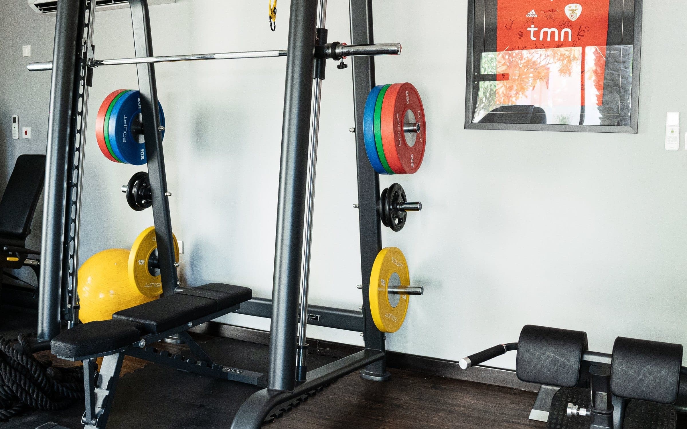 Private residence. The majlis gym.