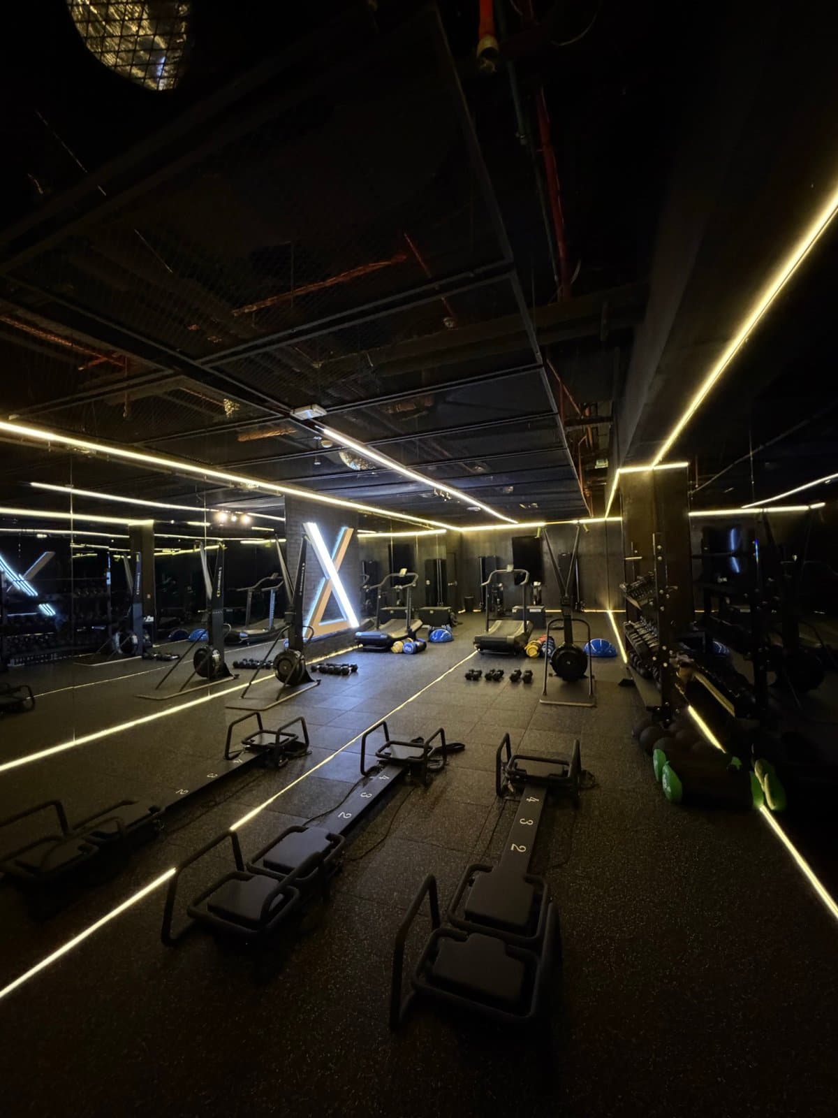 Lane-X. The training lane.