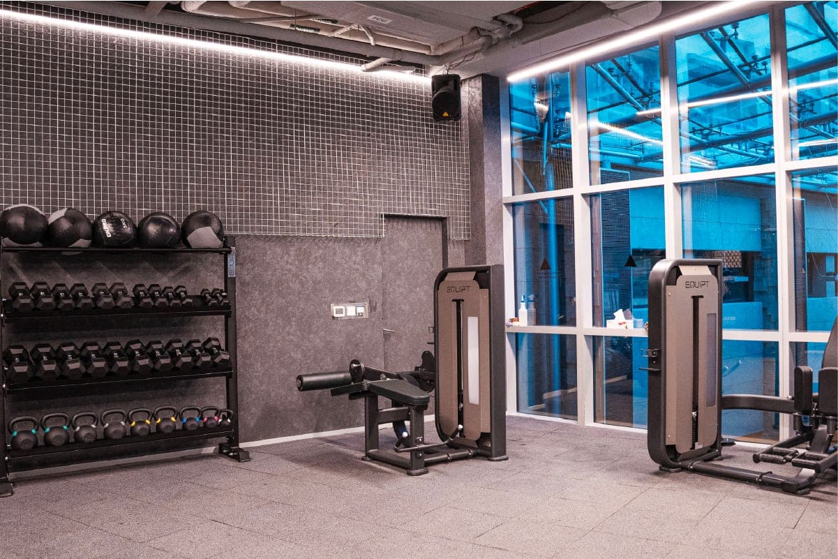 The performance room.. floor view