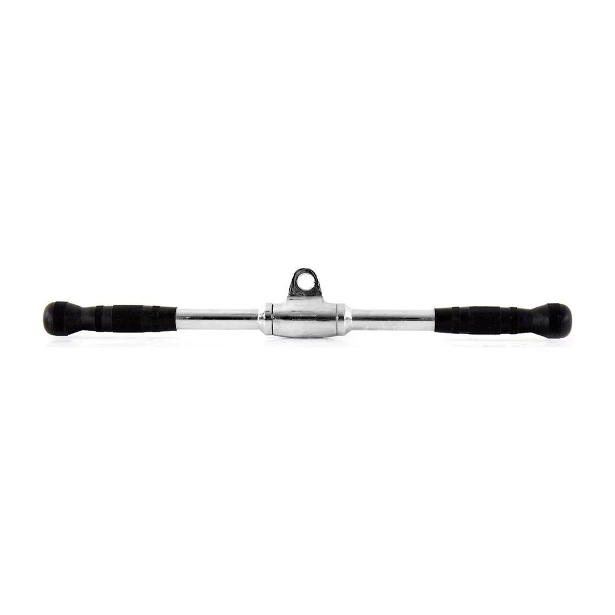 Pulse Fitness UK Club Line Straight Curl Bar Club Line Bar (Chrome Plated) with Moulded Handgrips