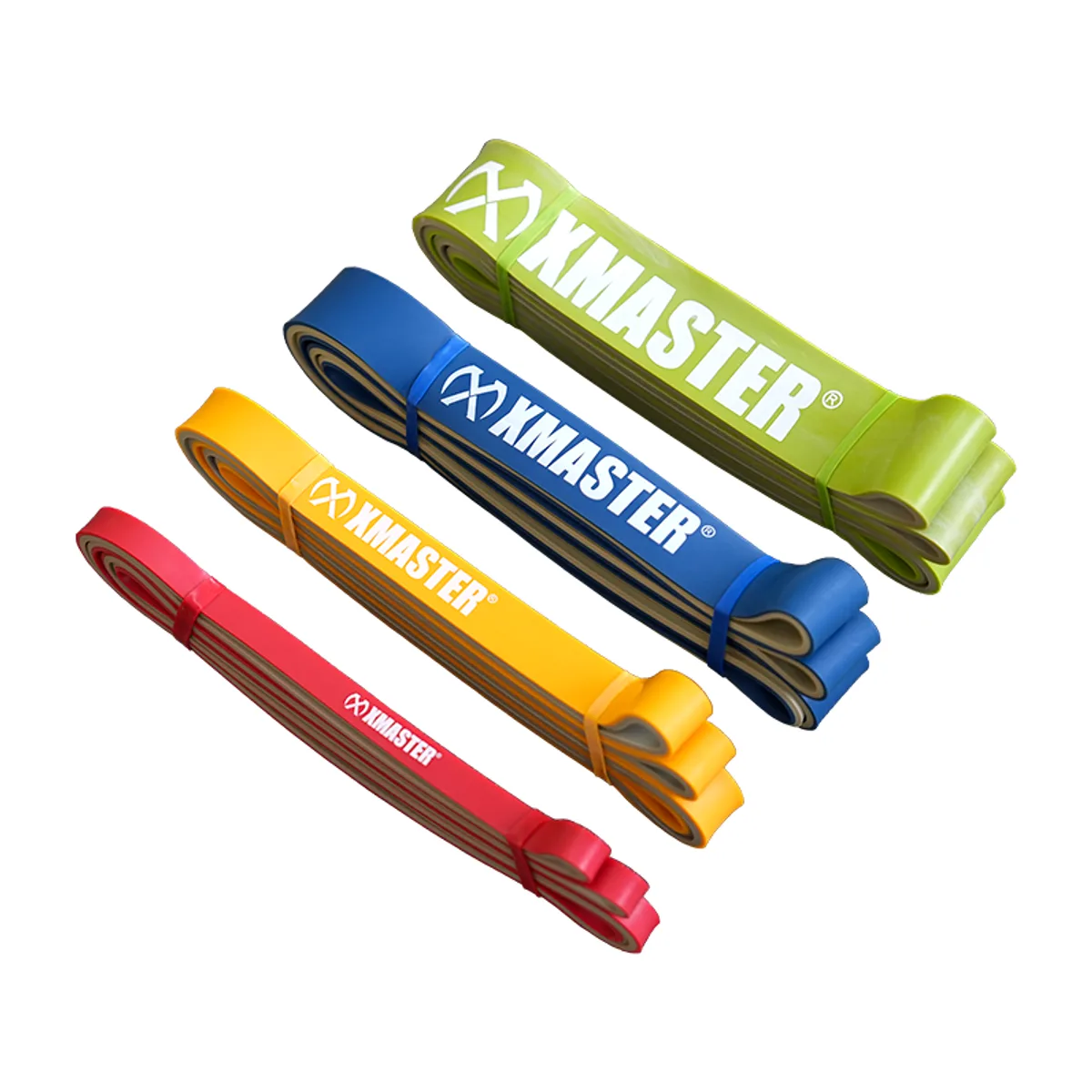 Xmaster Natural Latex Rubber Stretch Bands （Set）