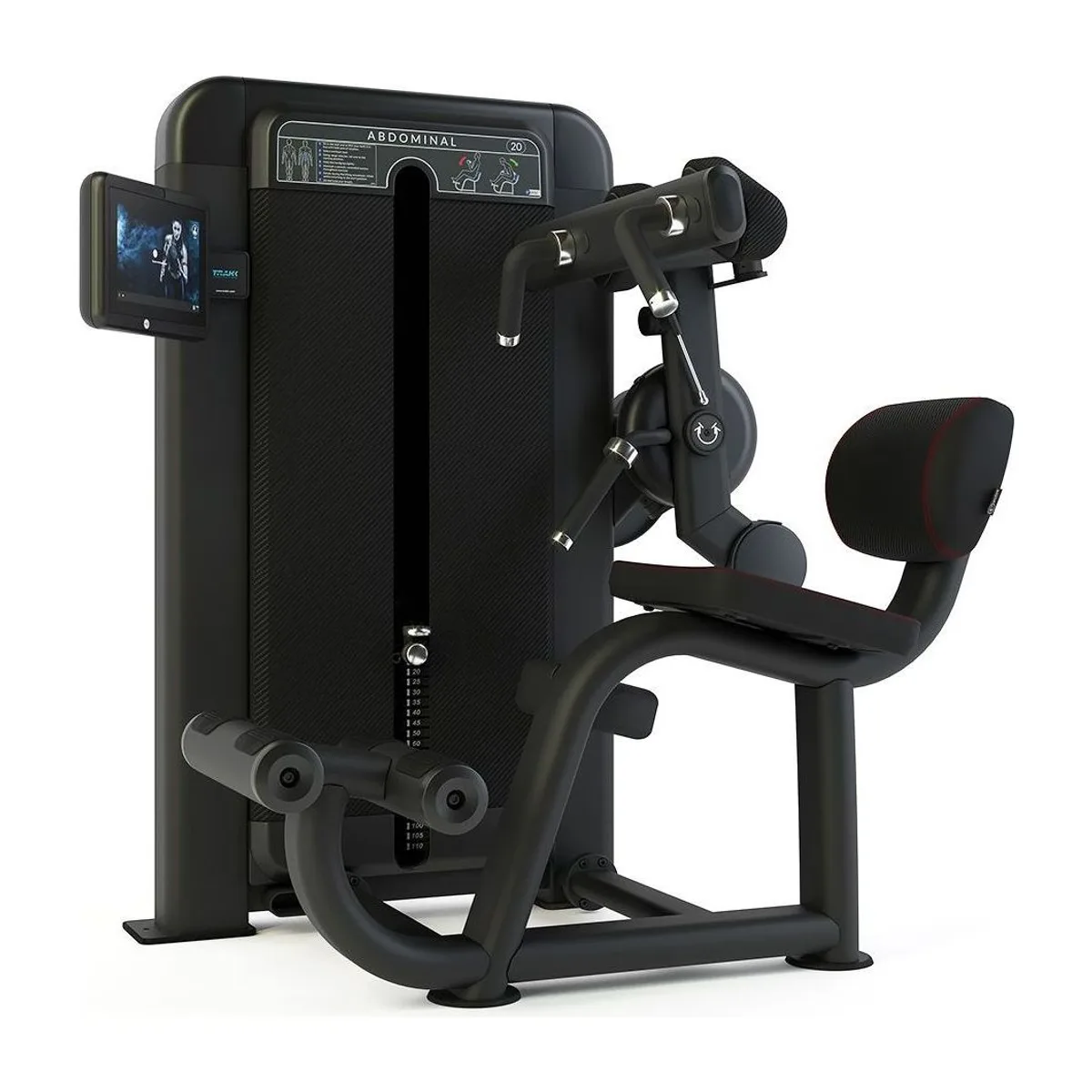 Pulse Fitness UK Premium Abdominal (10.1" Touch) 100kg Stack