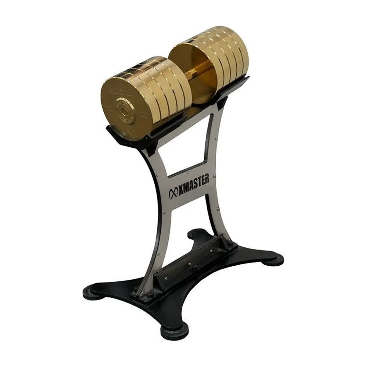 Xmaster 160KG Customized Gold Dumbbells